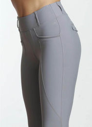 Maximilian Equestrian Reitleggings Damen Knee-Grip Pro Grau XS – Bild 1 von 1