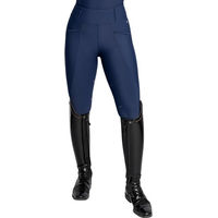 Produktbild von Maximilian Equestrian Reitleggings Damen Knee-Grip Pro Navy M