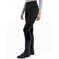 Produktbild von Maximilian Equestrian Reitleggings Damen Knee-Grip Schwarz Größe S