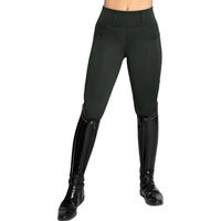 Produktbild von Maximilian Equestrian Reitleggings Damen Knee-Grip Studio Hunter Green XL