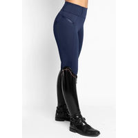 Produktbild von Maximilian Equestrian Reitleggings Damen Knee-Grip Studio Marine Blau Größe L