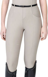Maximilian Equestrian Reitleggings Damen Velya Full Grip mit Gürtel Soft Taupe XXS – Bild 1 von 1