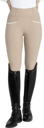 Maximilian Equestrian Reitleggings Knee-Grip Pro Damen Beige Größe M – Bild 1 von 1