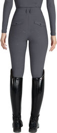 Maximilian Equestrian Reitleggings Knee-Grip Pro Damen Grau XL – Bild 1 von 1