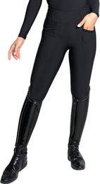 Maximilian Equestrian Reitleggings Knee-Grip Pro Damen Schwarz Größe M – Bild 1 von 1