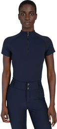 Maximilian Equestrian Reitshirt Damen Aero Baselayer Atlantic Kurzarm Blau Marine XXS – Bild 1 von 1