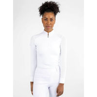 Produktbild von Maximilian Equestrian Reitshirt Damen Air Show Langarmshirt Weiß Größe M
