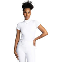 Produktbild von Maximilian Equestrian Reitshirt Damen Air Show Short Sleeve Weiß Größe L