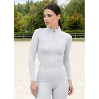 Produktbild von Maximilian Equestrian Reitshirt Damen in Weiß oder Grau Größe L