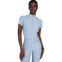Produktbild von Maximilian Equestrian Reitshirt Damen Kurzarm Blau XL