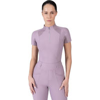 Produktbild von Maximilian Equestrian Reitshirt Damen Kurzarm Frame Orchid Lila XS