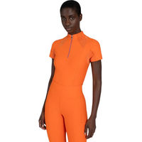 Produktbild von Maximilian Equestrian Reitshirt Damen Kurzarm Orange XS