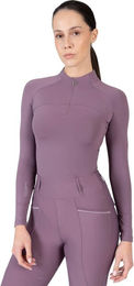Maximilian Equestrian Reitshirt Damen Langarmshirt Lila XXS – Bild 1 von 1