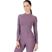 Produktbild von Maximilian Equestrian Reitshirt Damen Lila XL