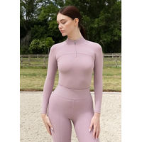 Produktbild von Maximilian Equestrian Reitshirt Damen Longsleeve Lila Rosa Größe S