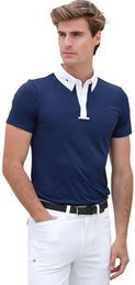 Maximilian Equestrian Reitshirt Herren Active Competition Kurzarm Marine XXS – Bild 1 von 1