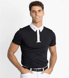 Maximilian Equestrian Reitshirt Herren Active Competition Kurzarm Schwarz XXS – Bild 1 von 1