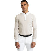 Produktbild von Maximilian Equestrian Reitshirt Herren Active Competition Long Sleeve Beige Größe L