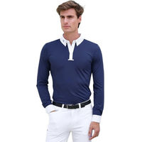Produktbild von Maximilian Equestrian Reitshirt Herren Active Competition Long Sleeve Navy XL