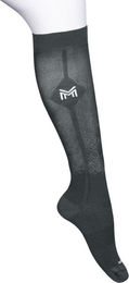 Maximilian Equestrian Reitsocken Neo Riding Socks Graphite One Size – Bild 1 von 1