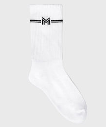 Maximilian Equestrian Reitsocken Unisex Rise Sport Socks Weiß Einheitsgröße – Bild 1 von 1