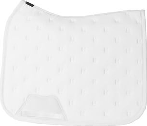 Maximilian Equestrian Schabracke Dressur Stamp Saddle Pad Weiß Cob – Bild 1 von 1
