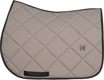 Maximilian Equestrian Springschabracke Crew Cob in Taupe mit Mesh-Einsatz – Bild 1 von 1
