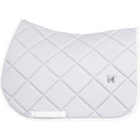 Produktbild von Maximilian Equestrian Springschabracke Crew Glacier in Weiß für Cob aus Mesh