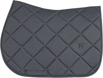 Maximilian Equestrian Springschabracke Crew Graphite Cob in Grau aus Mesh – Bild 1 von 1
