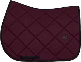 Maximilian Equestrian Springschabracke Crew in Burgundy Bordeaux mit Mesh-Einsatz Größe Full – Bild 1 von 1