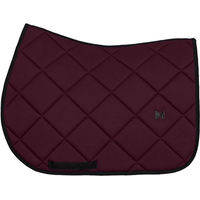 Produktbild von Maximilian Equestrian Springschabracke Crew in Burgundy Bordeaux mit Mesh-Einsatz Größe Full