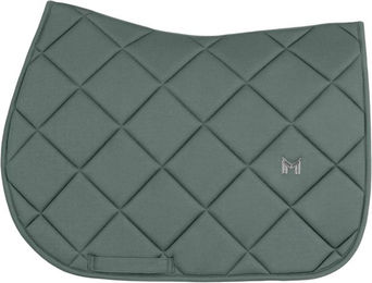 Maximilian Equestrian Springschabracke Crew Ivy in Grün für Cob aus Mesh – Bild 1 von 1