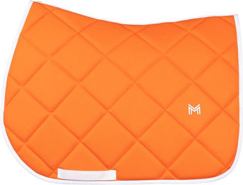 Maximilian Equestrian Springschabracke Crew Tangerine Orange Full Mesh – Bild 1 von 1