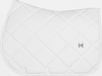 Maximilian Equestrian Springschabracke Crew Weiß Mesh Cob – Bild 1 von 1