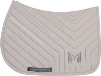 Maximilian Equestrian Springschabracke Delta für Pferde in Taupe Cob – Bild 1 von 1