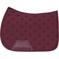 Produktbild von Maximilian Equestrian Springschabracke Stamp Saddle Pad Burgundy Full