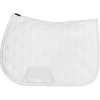 Produktbild von Maximilian Equestrian Springschabracke White Cob für Springpferde