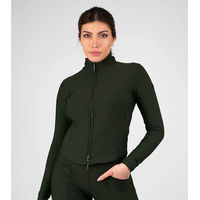 Produktbild von Maximilian Equestrian Sweatjacke Damen Contour Hunter Green XL