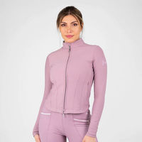 Produktbild von Maximilian Equestrian Sweatjacke Damen Contour in Mauve XL