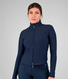 Maximilian Equestrian Sweatjacke Damen Contour Navy Blau XL – Bild 1 von 1