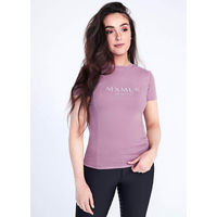 Produktbild von Maximilian Equestrian Technical T-Shirt für Damen in Mauve/Silber Größe S