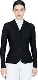 Maximilian Equestrian Turnierjacket Damen Airflow Show Jacket Schwarz mit 3D-Mesh XS – Bild 1 von 1