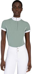 Maximilian Equestrian Turniershirt Damen Kurzarm Nova Competition Collection Mint Größe S – Bild 1 von 1