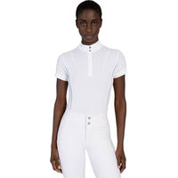 Produktbild von Maximilian Equestrian Turniershirt Damen Kurzarm Nova Competition Collection Weiß Größe L