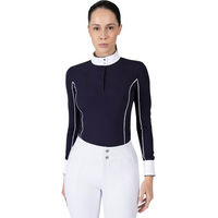 Produktbild von Maximilian Equestrian Turniershirt Damen Langarm Nova Competition Collection Longsleeve Marine S