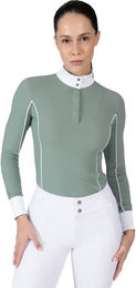 Maximilian Equestrian Turniershirt Damen Langarm Nova Competition Collection Longsleeve Mint XS – Bild 1 von 1