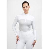 Produktbild von Maximilian Equestrian Turniershirt Era Long Sleeve Show Shirt für Damen in Glacier Größe M