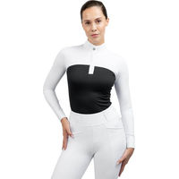 Produktbild von Maximilian Equestrian Turniershirt Era Long Sleeve Show Shirt für Damen in Schwarz Größe L
