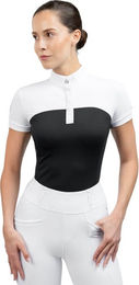 Maximilian Equestrian Turniershirt Era Short Sleeve Show Shirt Schwarz Größe L – Bild 1 von 1