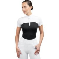 Produktbild von Maximilian Equestrian Turniershirt Era Short Sleeve Show Shirt Schwarz Größe L